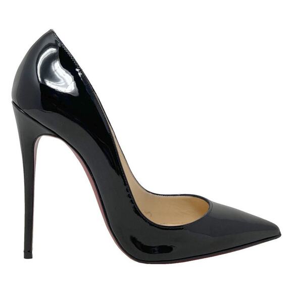 Christian Louboutin So Kate 120 Black Patent Leather Pumps – Size 37 - Picture 3 of 9